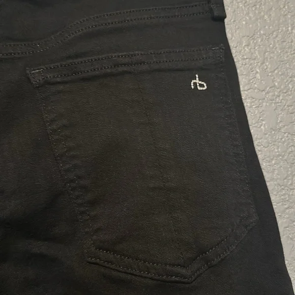 Rag & Bone High Rise Crop Flare Jeans - Picture 4 of 7